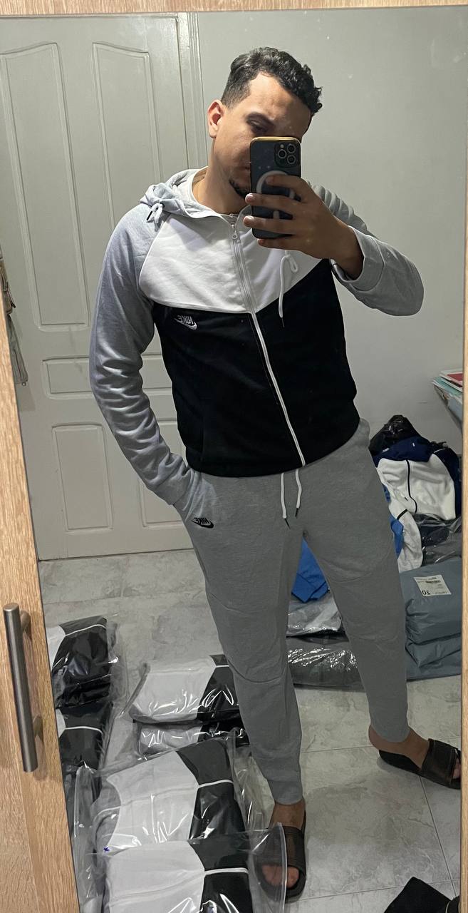 Ensemble Nike Gris – Image 3