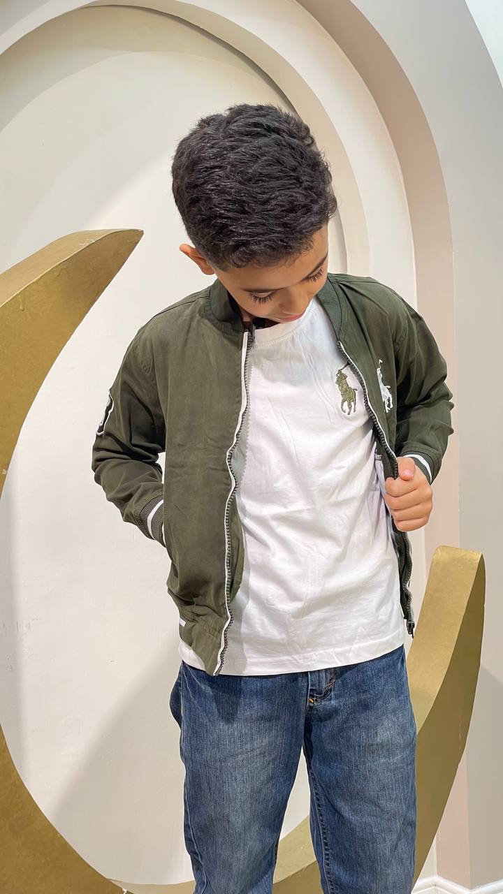 Veste et T-shirt U.S POLO Vert