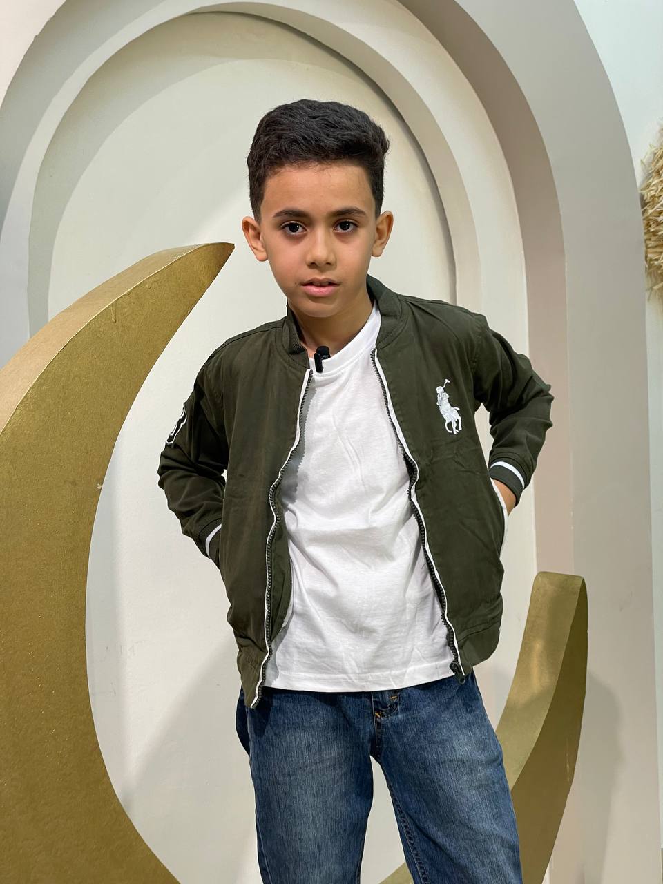 Veste et T-shirt U.S POLO Vert – Image 2