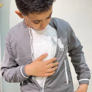 Veste et T-shirt U.S POLO Gris