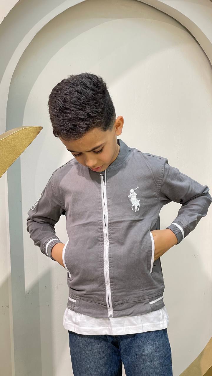 Veste et T-shirt U.S POLO Gris – Image 2