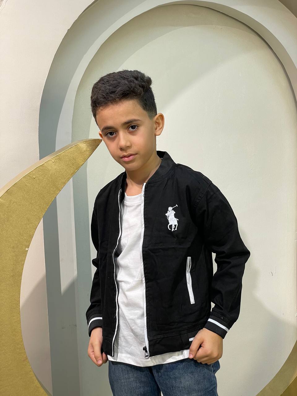 Veste et T-shirt U.S POLO Noire – Image 4